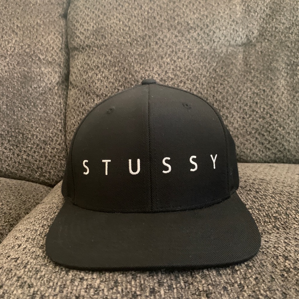 Stussy Hat Black Snapback